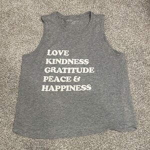 Spiritual Gangster Heather Gray Tank Top
